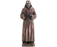 Italfama Šventasis Tėvas Pijus iš Pietrelčinos. Aukštis 21,5cm.