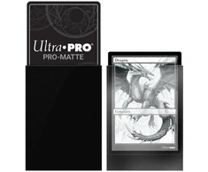 Juodos matinės kortų įmautės Pokémon ir MTG kortoms, 50 vnt., Ultra PRO