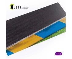 Kelik akrilo pagrindas motociklų trasai 1/12, Asphalt Road Type 1
