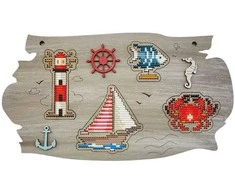 Kind Fox by Wizardi Yuliya Ausianikava ind. veikla pgl. pazyma Nr. 1201908 Siuvinėjimo rinkinys Marine panel KF068/1