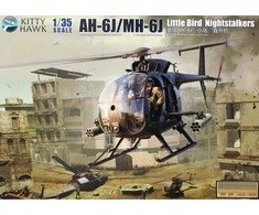 Kitty Hawk Hughes 500 AH-6J/MH-6J Little Bird Nightstalkers 1/35 plastikinis modelis