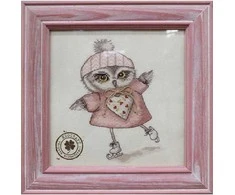 Kregždė siuvinėjimo kryželiu rinkinys NeoCraft, 13x18 cm, Zweigart