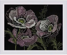 Lace Poppies Siuvinėjimo rinkinys iš RIOLIS Nr.: 1991