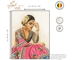 Lanarte Siuvinėjimo rinkinys kryželiu paveikslui Tradiciniai prisiminimai 35x45