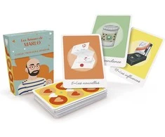 Grimaud Cartomancie Tarot Kortų Rinkinys - Les Amours de Marlo Kortos 55 Oracle Kortos Kompaktiškas Formatas