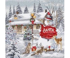 Letistitch Kryželiu siuvinėjimo rinkinys „Please Stop Here“ 31x31 cm