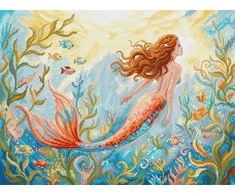Letistitch Siuvinėjimo kryželiu rinkinys „Undinės sapnai“, 36x27 cm