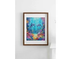 LetiStitch luca S Kryželiu siuvinėjimas Sea Life 26x32cm SLETIL9911