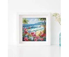 Letistitch Siuvinėjimo kryželiu rinkinys "Paradise" 21x21cm SLETIL8099