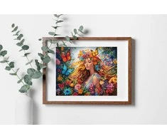 LetiStitch luca S Kryželiu siuvinėjimo rinkinys Seasons: Summer 37x30cm SLETIL8223
