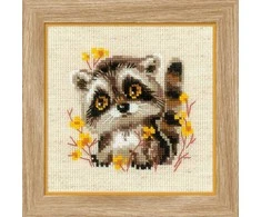 Little Raccoon siuvinėjimo rinkinys iš RIOLIS Nr.: 1754