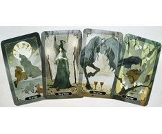 Llewellyn Dark Wood Tarot Kortos (Pažeista pakuotė)