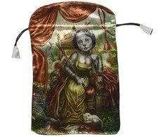 Lo Scarabeo Cat Tarot Satininis Maišelis Kortoms