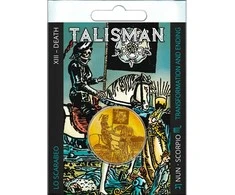 Talismanas - Lo Scarabeo Mirtis 31x2.25mm Šiaurės Auksinis Lydinys