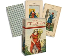 Lo Scarabeo Kolekcionuojamos Kortelės - Tarot Etteilla Anima Antiqua Limited Edition 78 Cards 66 X 120 mm Multilingual Instruction Booklet Limited Release