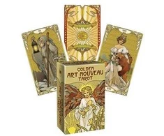 Tarot Mini Kortos Lo Scarabeo Golden Art Nouveau