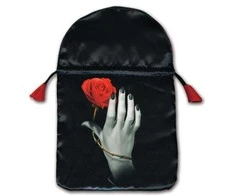 Lo Scarabeo Rose Hand Satininis Maišelis Kortoms