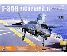 Lockheed F-35B Lightning II 3.0 naikintuvo modelis Kitty Hawk 1/48 80102
