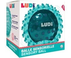 LUDI mankštos kamuolys, žalias, 20 cm