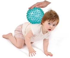 LUDI mankštos kamuolys, žalias, 20 cm