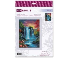 Riolis Kryželių rinkinys "Magical Waterfall" 30x40 cm SR2274