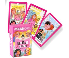 Insight Editions Ikoniška Mean Girls taro kaladė – 78 kortos, iliustruotas vadovas