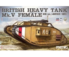 Meng Model Meng 1/35 britų sunkusis tankas Mk.V Female surenkamas modelis
