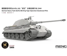 Meng Model Tankas King Tiger Sd.Kfz. 182 operacija Goodwood 1944 Meng 1/35 ES-011