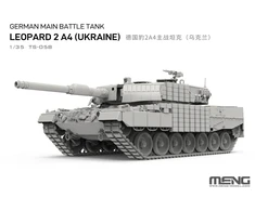 Meng Model Tankas Leopard 2A4 (Ukraina) surenkamas modelis Meng 1/35 TS-058