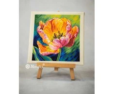 Merejka Siuvinėjimo kryželiu rinkinys „Pavasario nubudimas“ 27x27 cm SK300