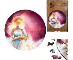 Fantasy Puzzles Mergelė (Zodiakai) Dėlionė Iš Medžio (200 detalių)
