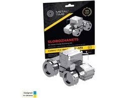 Metal Time Models Metal Time metalinis traktoriaus Slobozhanets 1:72 konstruktorius MT074