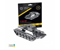 Metal Time Models Metal Time tankas T-34/85 metalinis konstruktorius 1:72 (MT071)