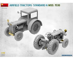 MiniArt aerodromo traktoriai Standard N 1938, 2 modeliai 1/48 50001