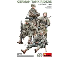 Miniart vokiečių tankistai Ardenai 1944 plastikinis modelis 1/35