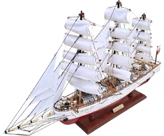 Mirtop Burlaivio Dar Młodzieży modelis XXL 71 cm, rankų darbo