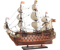 Mirtop Rankų darbo burlaivio San Felipe modelis 45 cm