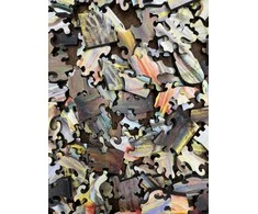 Fantasy Puzzles Medinė dėlionė 300 det.: Čiurlionis Pasaulio sutvėrimas IX, L dydis suaugusiems