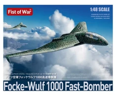Modelcollect Focke-Wulf 1000 Fast-Bomber Luftwaffe 1/48 surenkamas lėktuvo modelis