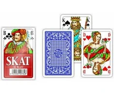 Modiano Skat Žaidimų Kortos (Mėlynos)