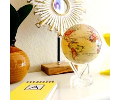 Mova Globes Savaime besisukantis politinis gaublys MOVA 12 cm, antikinio stiliaus