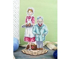 MP Studia Siuvinėjimo kryželiu rinkinys „Gydytojai“ 19x12 cm SR-1110