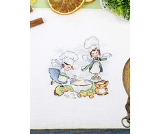 MP Studia Siuvinėjimo kryželiu rinkinys „Virtuvės magija“, 10×11 cm