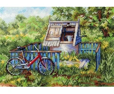 MP Studia Siuvinėjimo kryželiu rinkinys „Šulinio vanduo“ 15×20 cm