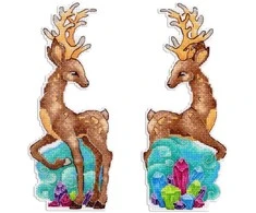 MP Studia Siuvinėjimo kryželiu rinkinys „Sidabrinis Hoof“ 20x8 cm SR-1186
