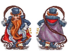 MP Studia Siuvinėjimo kryželiu rinkinys „Karabas Barabas“ 18x13 cm SR-1179