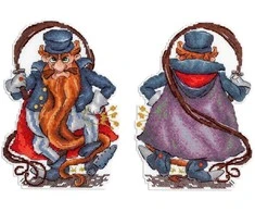MP Studia Siuvinėjimo kryželiu rinkinys „Karabas Barabas“ 18x13 cm SR-1179