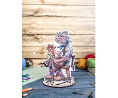 MP Studia Siuvinėjimo kryželiu rinkinys „Papa Carlo“ 17x10 cm