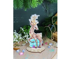 MP Studia Siuvinėjimo kryželiu rinkinys „Sidabrinis Hoof“ 20x8 cm SR-1186