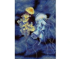 MP Studia Siuvinėjimo rinkinys kryželiu Povandeninė magija, 25×18 cm
